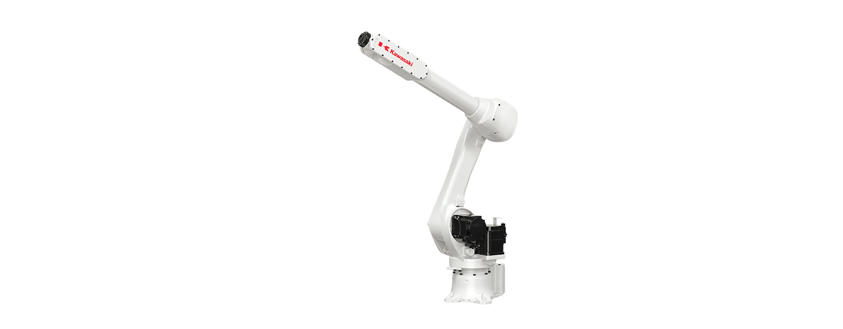 Robot di saldatura Kawasaki CNC per lavorazioni industriali precise e automatizzate.